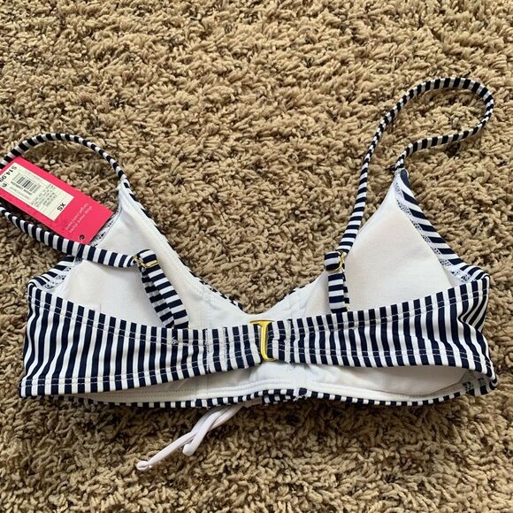 Xhilaration | blue and white stripe bikini NWT - Picture 2 of 8